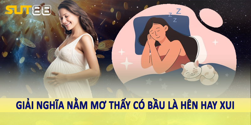 Giải nghĩa nằm mơ thấy có bầu là hên hay xui